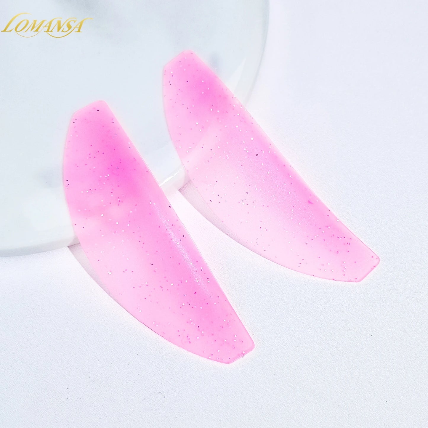 Lomansa 1 Paar Siliconen Lash Softening Pads • Eyelash Perm Rods & Shields for Lash Lifting, Professional Eyelash Accessoires