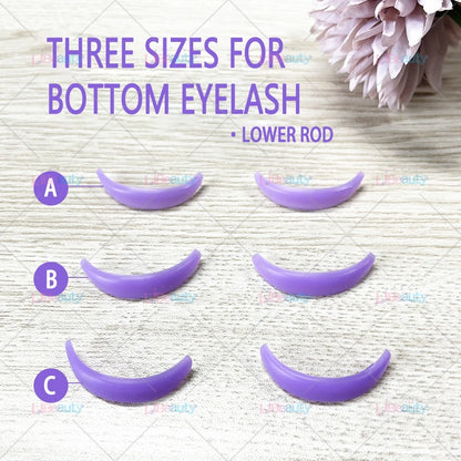 Libeauty 7 Paris Reusable Lash Lift Shield Pads – Silicone Cils Curler & Curling Iron Accessoires, outil de maquillage