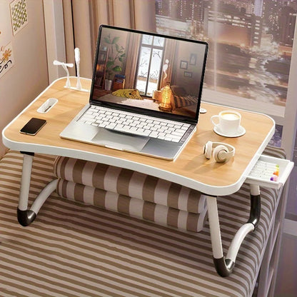 Table de lit portable ultra large – Bureau d'ordinateur pliable pour lit, canapé ou plancher