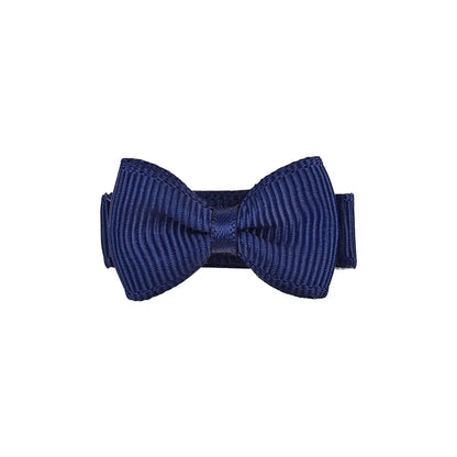 1.2 Inches Mini Bows de cheveux avec clip – Grips de cheveux de couleurs solides pour les enfants et bébé fille