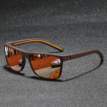 Fashion Vintage Square Gepolariseerde Zonnebril voor mannen en vrouwen Designer UV400 Rijden & Vissen Eyewear