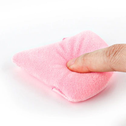 SHIDSHANGPIN Driehoek Velvet Powder Puff Herbruikbare gezicht Cosmetic Sponge, Mini Cotton Makeup Puff voor Stichting, Eyeshadow, en Beauty Tools (1/2/3/6st)