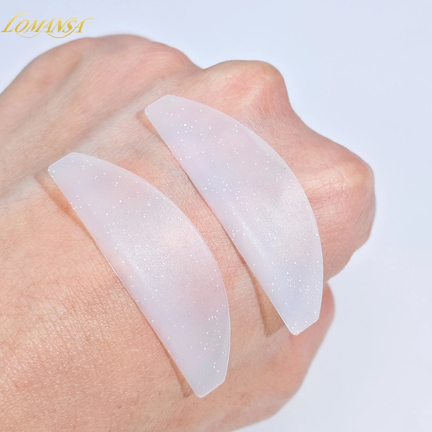 Lomansa 1 Paar Siliconen Lash Softening Pads • Eyelash Perm Rods & Shields for Lash Lifting, Professional Eyelash Accessoires