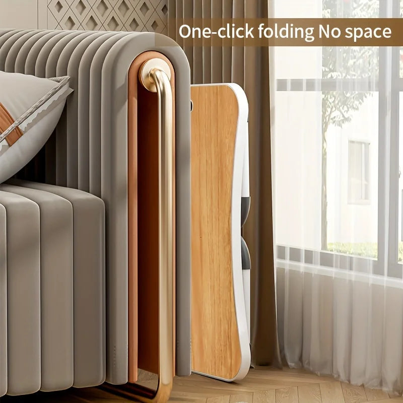 Table de lit portable ultra large – Bureau d'ordinateur pliable pour lit, canapé ou plancher