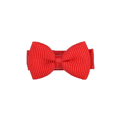 1.2 Inches Mini Bows de cheveux avec clip – Grips de cheveux de couleurs solides pour les enfants et bébé fille