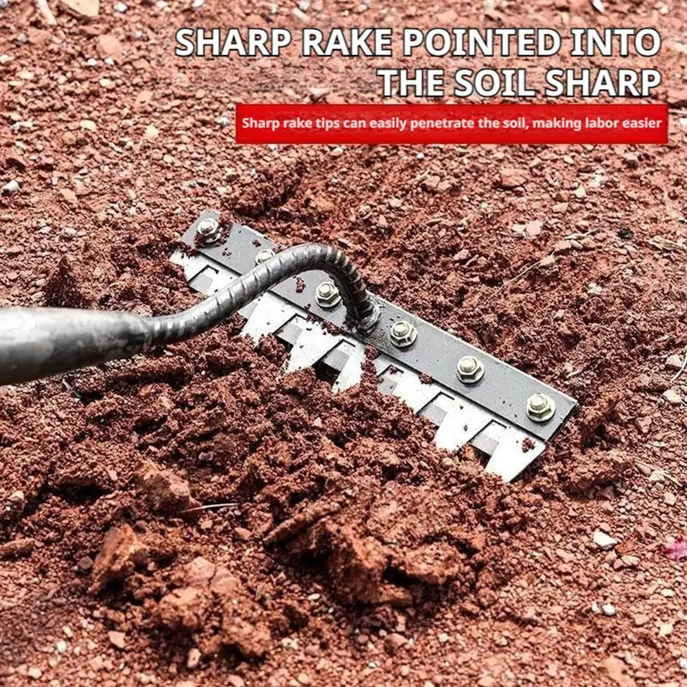 Carbon Steel Garden Wieding Rake . . . . . . . . .