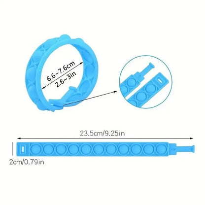 12/24/36PCS Siliconen Kleurrijke Bubble Polsband .Kids Party Favors, Birthday Gifts, bruiloft souvenirs, carnaval & vakantie armbanden