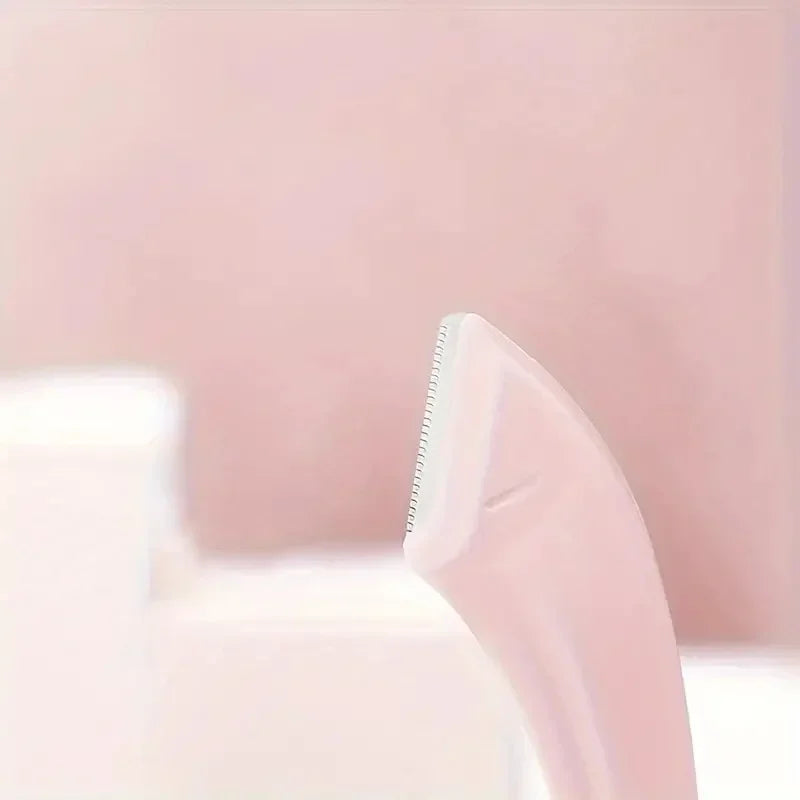 3-Piece Eyebrow Trimmer Set Roestvrij stalen schaar, Comb & Shaver voor wimper en beginner make-up, Precisie Verwijdering Accessoires