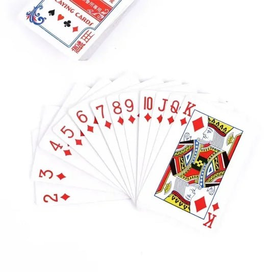 1–100 Pcs Poker Card Set – 54 Card Deck pour les adultes, jeu de société classique pour le divertissement et Casino Play