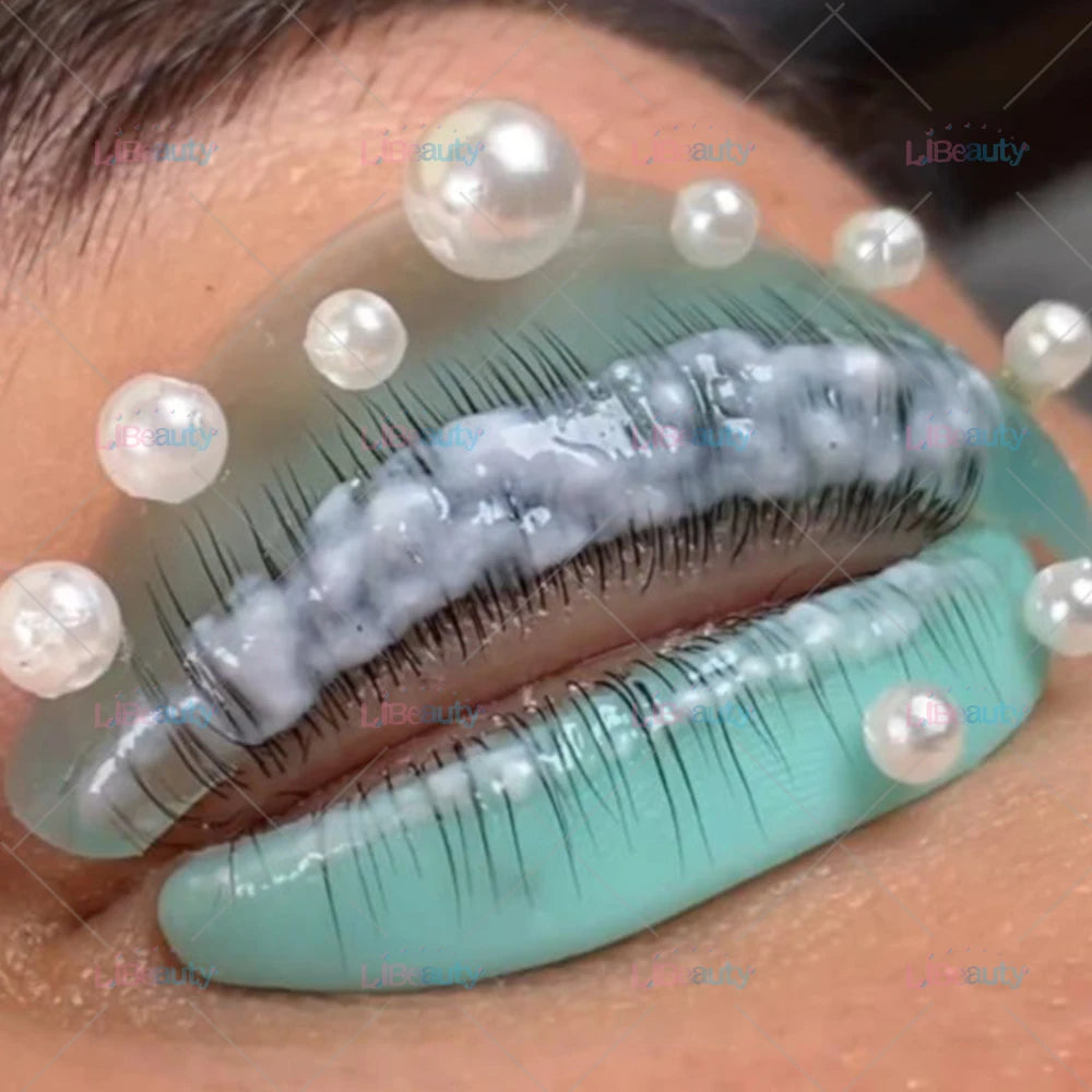 Libeauty 7 Paris Reusable Lash Lift Shield Pads – Silicone Cils Curler & Curling Iron Accessoires, outil de maquillage