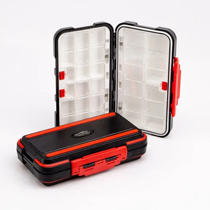 Premium waterdichte dubbelzijdige vis-aanvalsdoos Multifunctionele Bait & Tool Organizer