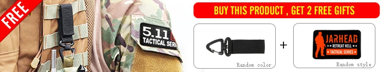 40L Tactical Reflective Backpack – Military Molle Outdoor Rucksack | Hiking, Camping, Hunting & Travel Bag